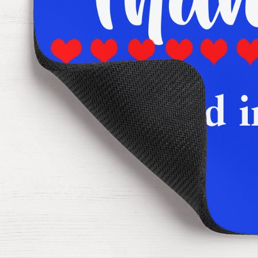 キュートカスタマイズありがとう マウスパッド (コーナー)