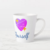 キュートカスタマイズバレンタインデー カフェラテマグ (右)