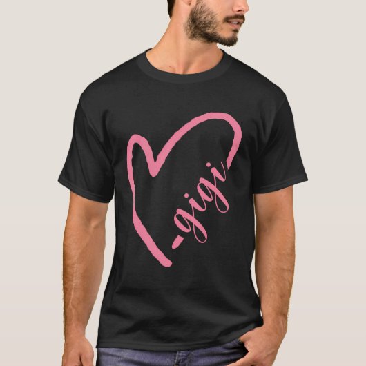 キュートカッシブハートおばあちゃんギギ Tシャツ (正面)