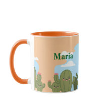 キュートカッティブルースカイマグカップ