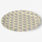 キュートカップケーキ紙プレート ペーパープレート (アングル)