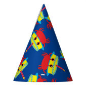 キュートカニビーチ1st誕生日パーティー パーティーハット (左)