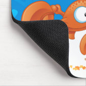 キュートカニ海水中競技マウスパッド マウスパッド (コーナー)