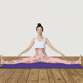 キュートカピバラレギンス | 愛らしいアニマルプリント レギンス