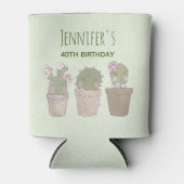 キュートカボスガールズウェアジュエリー誕生日 缶クーラー (正面)