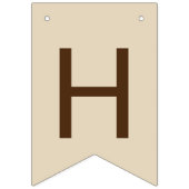 キュートカボチャハッピーハローウィン バンティングフラッグ (第1の旗)