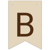 キュートカボチャ秋秋ベビーシャワー バンティングフラッグ (第3の旗)