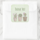 キュートカボントリオ着用ジュエリー スクエアシール (バッグ)