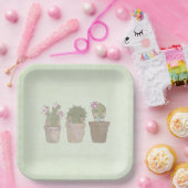 キュートカボントリオ着用ジュエリー ペーパープレート (パーティー)