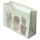 キュートカボントリオ着用ジュエリー ラージペーパーバッグ (裏面アングル)