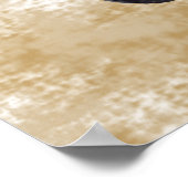 キュートカボンプキンイントラック秋 |秋の赤ちゃんシャワーP ポスター (角)