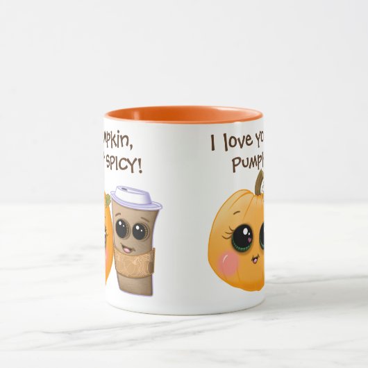 キュートカボンプキンスパイス秋マグ マグカップ (中央)