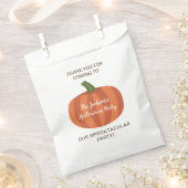 キュートカボンプキンスプークハローウィンパーティ フェイバーバッグ (クリップ留めされた状態)