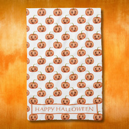 キュートカボンプキンハロウィンカスタム キッチンタオル