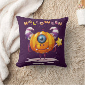 キュートカボンプキンハロウィンカラー装飾用クッション クッション (ブランケット)