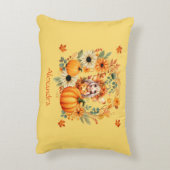 キュートカボンプキンフェアインオータムリース アクセントクッション (裏面(縦))