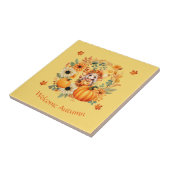 キュートカボンプキンフェアインオータムリース タイル (側面)