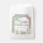 キュートカボンプキン – ハッピーハローウィンパステルカラー フェイバーバッグ (正面)