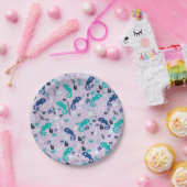 キュートカメレオン紙プレート ペーパープレート (パーティー)