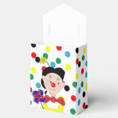 キュートカラフルおもしろいマンガのピエロ フェイバーボックス (オープン)