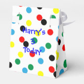 キュートカラフルおもしろいマンガのピエロ フェイバーボックス (裏面サイド)