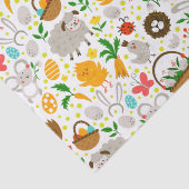 キュートカラフルとイースターシンボルシームレスパターン 薄葉紙 (詳細)