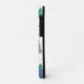 キュートカラフルなクリスマスツリーのパタパーソナライズされたーン Case-Mate iPhoneケース (裏面/左)