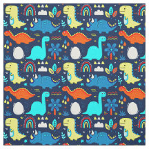 キュートカラフルな恐竜&レインボーズスケッチ