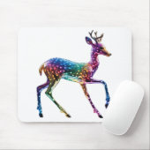 キュートカラフルキリン マウスパッド (マウス)