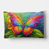 キュートカラフルクリエイティブバタフライアート アクセサリーポーチ (裏面)