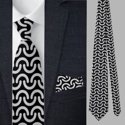 キュートカラフルサークルパターンネクタイ ネクタイ