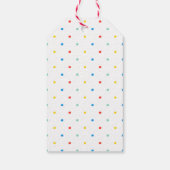 キュートカラフルタイガーキャット誕生日 ギフトタグ (裏面)