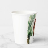 キュートカラフルヘッジホッグ誕生日 紙コップ (右)