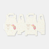 キュートカラフルベアバルーン誕生日 フェイバーボックス (折り畳みなし)