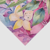 キュートカラフルボホフローラ蝶 薄葉紙 (詳細)