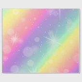 キュートカラフルモノグラム ラッピングペーパー (フラット)