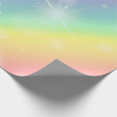 キュートカラフルモノグラム ラッピングペーパー (角)