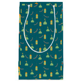 キュートカラフルラマダンEid MubarakハッピーEid Goodie スモールペーパーバッグ (正面)