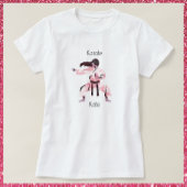 キュートカラートガール武術アーツ Tシャツ