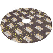 キュートカロリングエンジェルフリースツリースカート フリース ツリースカート (アングル)