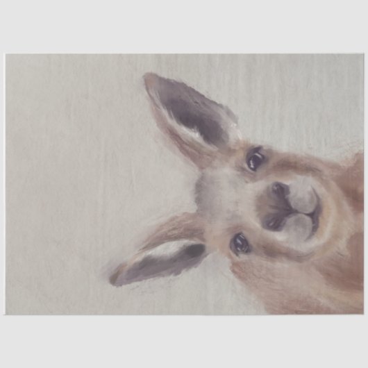 キュートカンガルオデクページティッシュペーパー 薄葉紙 (正面)