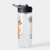 キュートカンガルーカスタム文字 ウォーターボトル (右面)