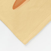 キュートカンガロカスタム文字フリースブランケット フリースブランケット (角)