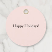 キュートカントリービレッジスノーフレークスクリスマス フェイバータグ (裏面)