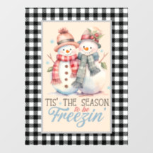 キュートカントリー雪だるまホリデイ
