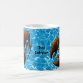 キュートカートゥーンオレンジロブスター コーヒーマグカップ (中央)