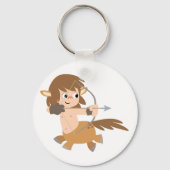 キュートカートゥーンケンタウル射手座キーチェーン キーホルダー (正面)