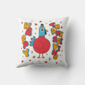 キュートカートゥーントルコ秋 クッション (裏面)