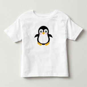 キュートカートゥーンペンギンデザイン トドラーTシャツ