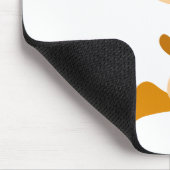 キュートカートマンガ踊りカンガルーマウスパッド マウスパッド (コーナー)